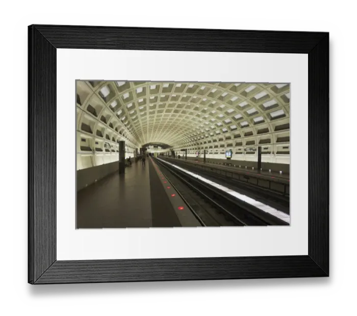 Framed Print : USA, Virginia, Arlington. Metro station in suburban Washington, D. C Framed Print : USA, Virginia, Arlington. Metro station in suburban Washington, D. C