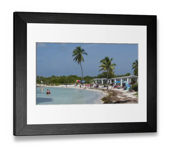 Framed Print : USA, Florida, Bahia Honda State Park. Calusa Beach Framed Print : USA, Florida, Bahia Honda State Park. Calusa Beach