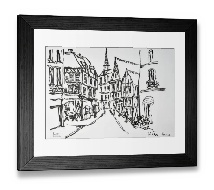Framed Print : Artwork by Scott Lawrence Framed Print : Artwork by Scott Lawrence