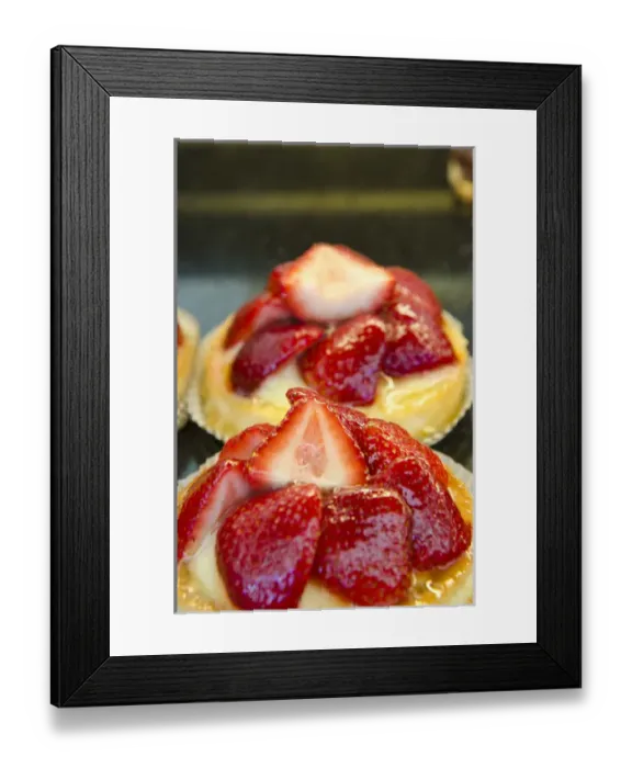 Framed Print : USA, Florida. Croissant Gourmet, Winter Park, Florida