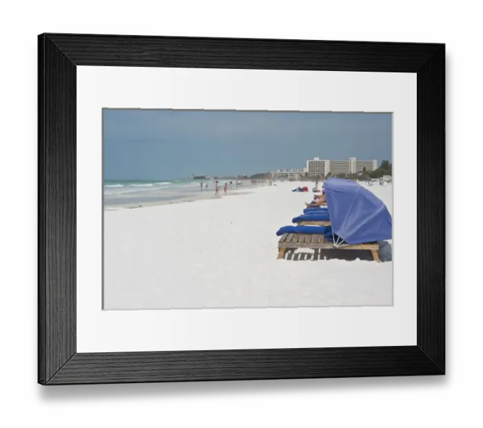 Framed Print : North America, USA, Florida, Sarasota, Crescent Beach, Siesta Key, People in cabanas Framed Print : North America, USA, Florida, Sarasota, Crescent Beach, Siesta Key, People in cabanas