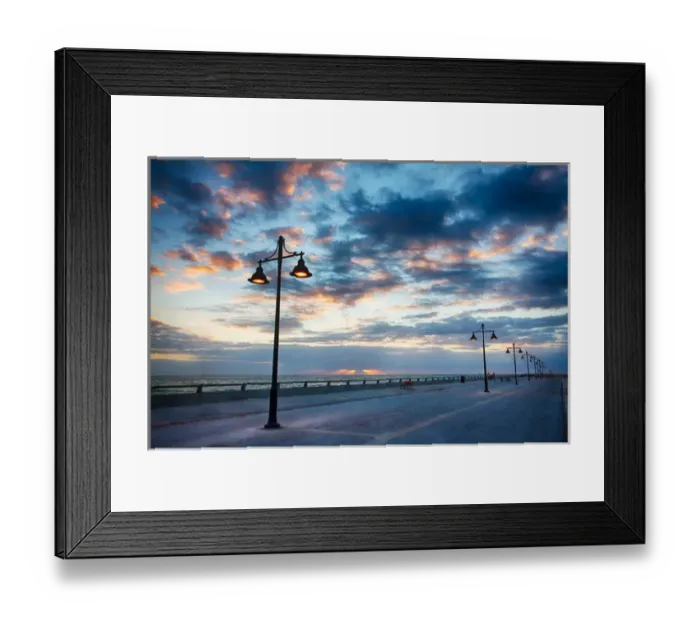 Framed Print : North America; USA; Florida; Key West; Early Morning along Atlantic Ocean and the Key Framed Print : North America; USA; Florida; Key West; Early Morning along Atlantic Ocean and the Key
