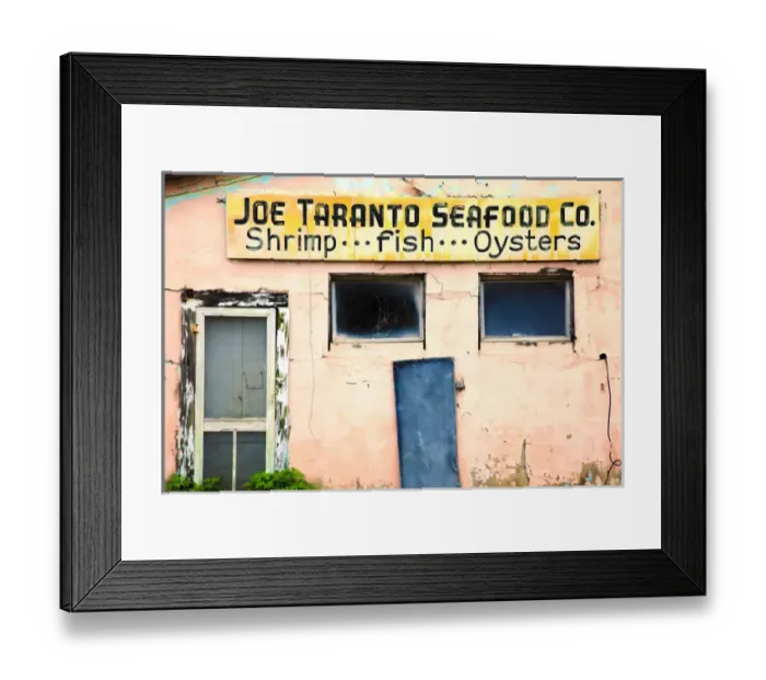 Framed Print : USA; North America; Florida; Apalachicola; Deserted old oyster house Framed Print : USA; North America; Florida; Apalachicola; Deserted old oyster house