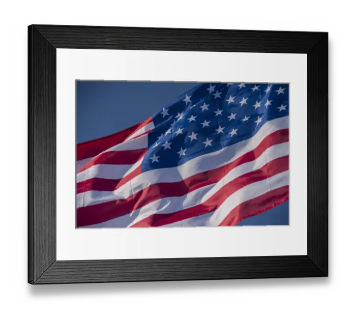 Framed Print : American flag Framed Print : American flag