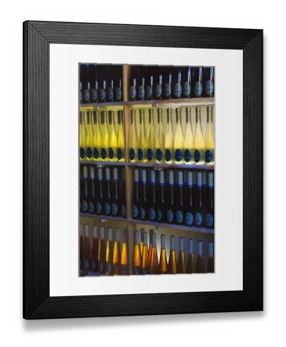 Framed Print : USA; North America; Georgia; Savannah; Bottles of honey in window of store