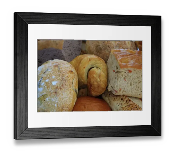 Framed Print : North America, USA, Georgia; Savannah; Breads at a farmers market in Savannah Framed Print : North America, USA, Georgia; Savannah; Breads at a farmers market in Savannah