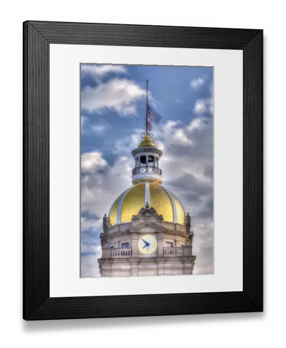 Framed Print : USA; North America Georgia; Savannah; Savannah City Hall in the Hisroric District Framed Print : USA; North America Georgia; Savannah; Savannah City Hall in the Hisroric District
