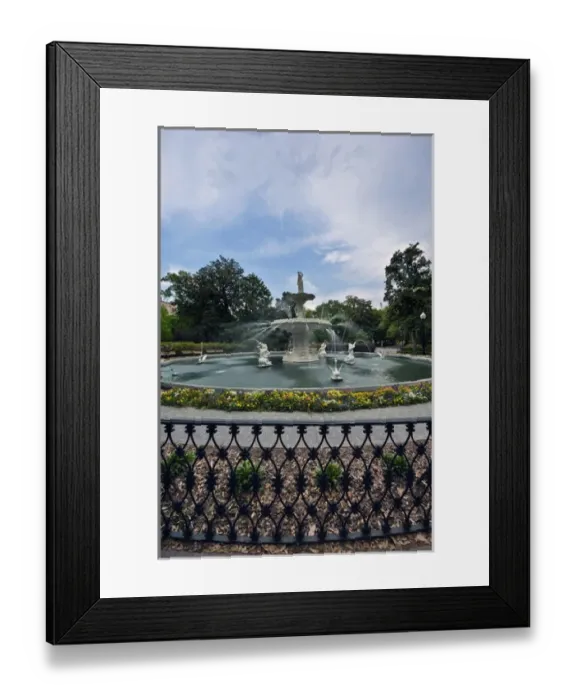 Framed Print : USA, GA, Savannah, Forsyth Park, Forsyth Fountain Framed Print : USA, GA, Savannah, Forsyth Park, Forsyth Fountain