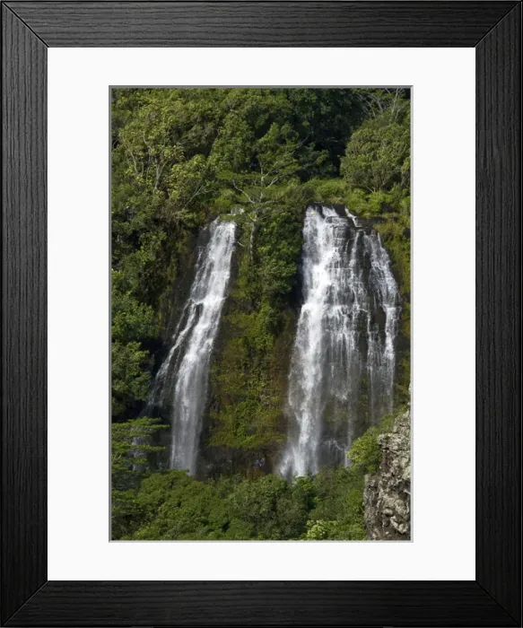 Framed Print : Opaeka a Falls located on the Wailua River in Wailua River State Park Framed Print : Opaeka a Falls located on the Wailua River in Wailua River State Park