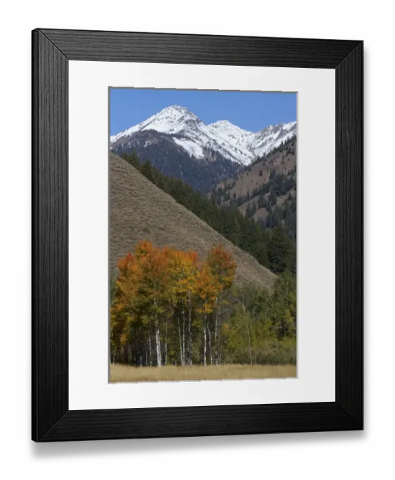 Framed Print : The Pioneer Mountains near Sun Valley, Idaho, USA Framed Print : The Pioneer Mountains near Sun Valley, Idaho, USA