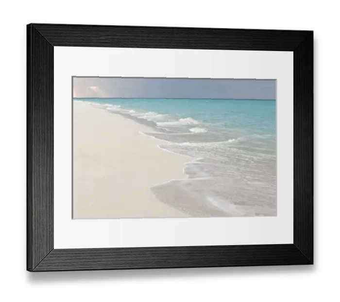 Framed Print : Seascape - beach Framed Print : Seascape - beach