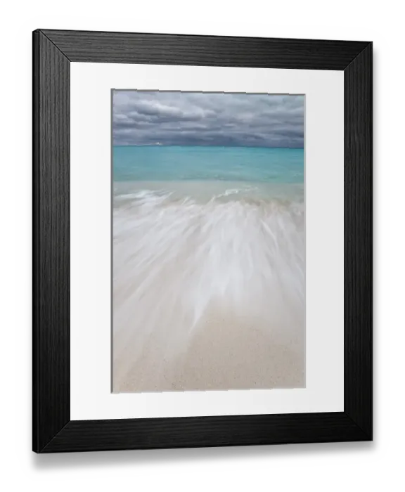 Framed Print : Seascape - beach Framed Print : Seascape - beach