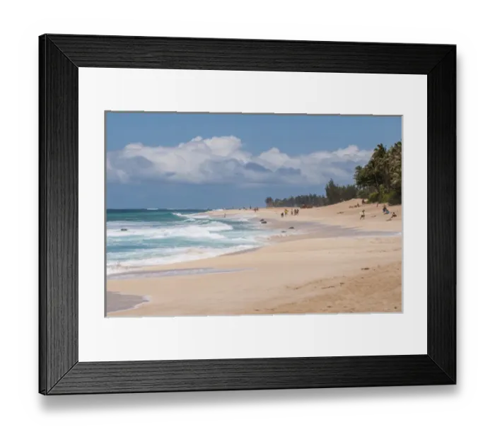 Framed Print : Sunset Beach, North Shore, Oahu, Hawaii Framed Print : Sunset Beach, North Shore, Oahu, Hawaii