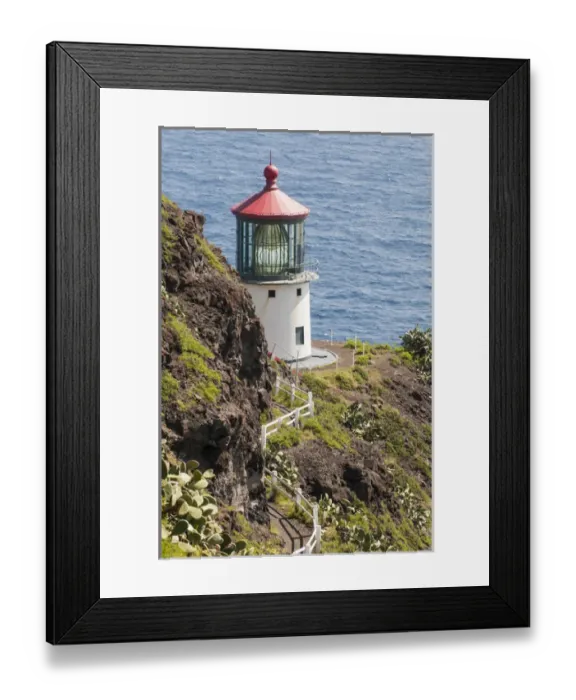 Framed Print : Makapu u Point Lighthouse, Oahu, Hawaii Framed Print : Makapu u Point Lighthouse, Oahu, Hawaii