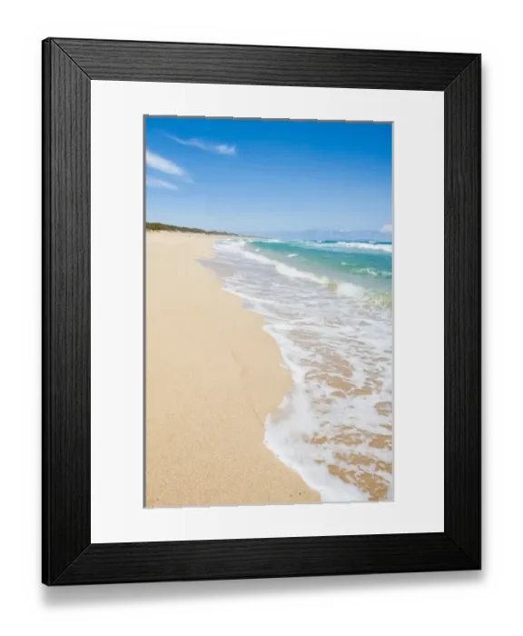 Framed Print : Polihale beach Polihale State Park, Kauai, Hawaii Framed Print : Polihale beach Polihale State Park, Kauai, Hawaii