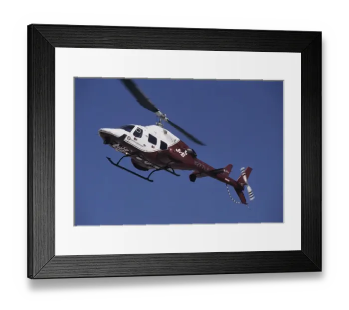 Framed Print : USA, Boise, Life Flight Helicopter Framed Print : USA, Boise, Life Flight Helicopter