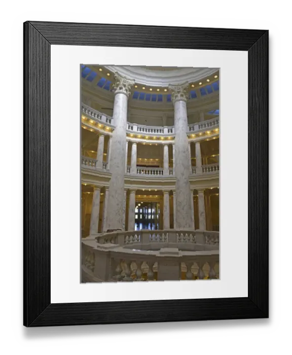 Framed Print : Idaho State Capitol, Boise, Idaho, USA