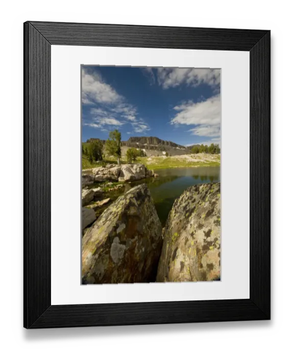 Framed Print : Small lake at Alaska Basin, Teton Mountains, Targhee National Forest, Idaho Framed Print : Small lake at Alaska Basin, Teton Mountains, Targhee National Forest, Idaho