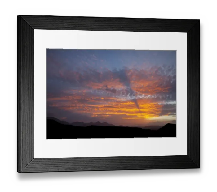 Framed Print : ID, Sawtooth National Recreation Area, Sunset over the Sawtooth Range Framed Print : ID, Sawtooth National Recreation Area, Sunset over the Sawtooth Range
