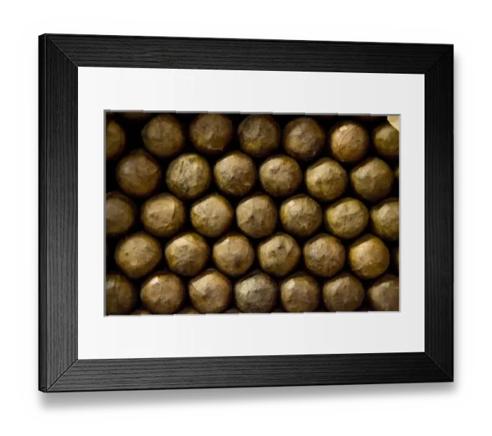Framed Print : USA, Louisiana, New Orleans. Abstract of stacked cigars Framed Print : USA, Louisiana, New Orleans. Abstract of stacked cigars
