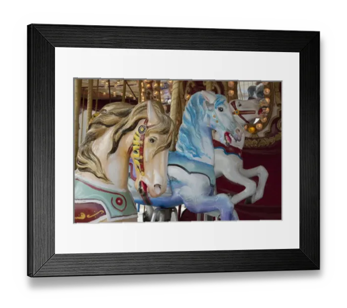 Framed Print : USA, Indiana, Indianapolis. Merry-go-round horses at the Indiana State Fair. Credit as Framed Print : USA, Indiana, Indianapolis. Merry-go-round horses at the Indiana State Fair. Credit as