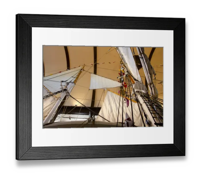 Framed Print : Massachusetts, New Bedford. New Bedford Whaling Museum, 89-foot half-scale model Framed Print : Massachusetts, New Bedford. New Bedford Whaling Museum, 89-foot half-scale model