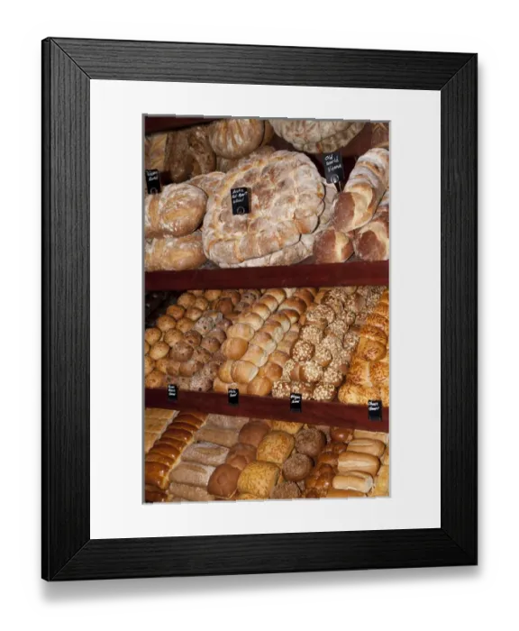 Framed Print : USA, Massachusetts, Boston, Boston Food and Restaurant Show, bread Framed Print : USA, Massachusetts, Boston, Boston Food and Restaurant Show, bread