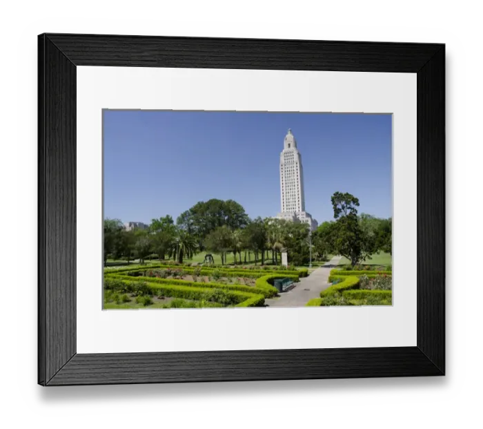 Framed Print : Louisiana, Baton Rouge. Louisiana State Capitol building Framed Print : Louisiana, Baton Rouge. Louisiana State Capitol building
