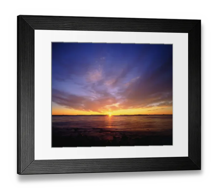 Framed Print : USA, Maine. Atlantic Ocean Sunrise Framed Print : USA, Maine. Atlantic Ocean Sunrise