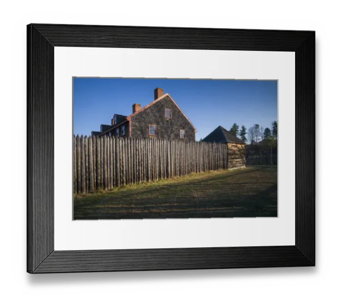 Framed Print : USA, Maine, Augusta, Old Fort Western, oldest wooden fort in the USA Framed Print : USA, Maine, Augusta, Old Fort Western, oldest wooden fort in the USA