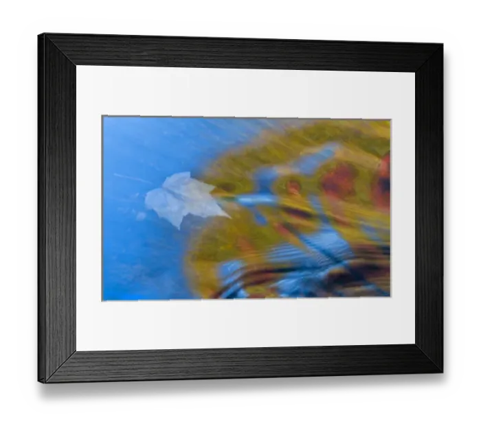 Framed Print : USA, Michigan, Upper Peninsula. Bond Falls reflections in fall Framed Print : USA, Michigan, Upper Peninsula. Bond Falls reflections in fall