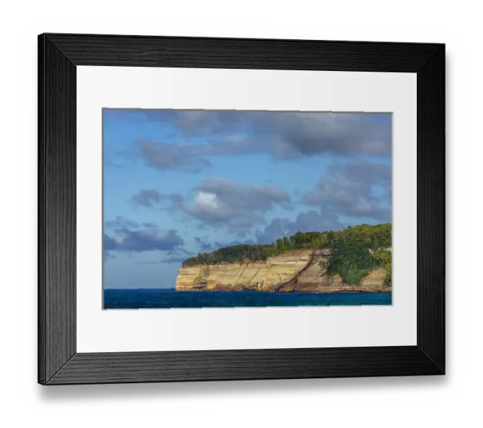 Framed Print : Michigan, Pictured Rocks National Lakeshore, Miners Beach Framed Print : Michigan, Pictured Rocks National Lakeshore, Miners Beach