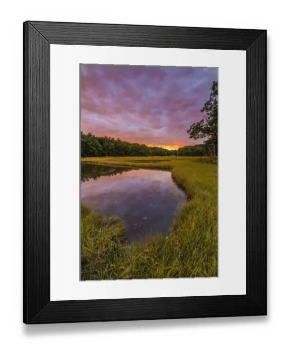 Framed Print : Dawn on the salt marsh along the Castle Neck River in Ipswich, Massachusetts Framed Print : Dawn on the salt marsh along the Castle Neck River in Ipswich, Massachusetts