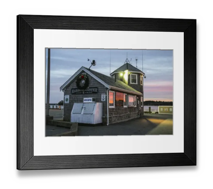Framed Print : Wareham Harbormaster building, Onset, Wareham, Massachusetts, United States Framed Print : Wareham Harbormaster building, Onset, Wareham, Massachusetts, United States