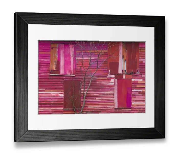 Framed Print : USA, Massachusetts, North Adams, old red building Framed Print : USA, Massachusetts, North Adams, old red building