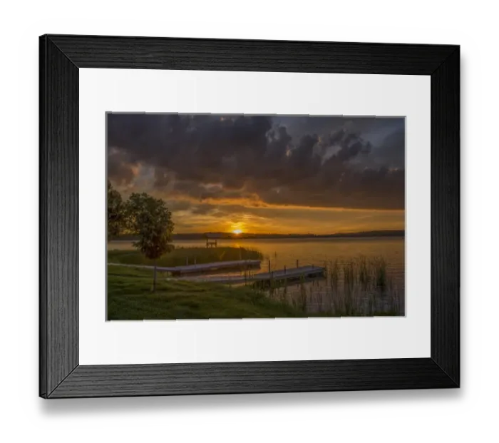 Framed Print : USA, Minnesota, Walker Framed Print : USA, Minnesota, Walker