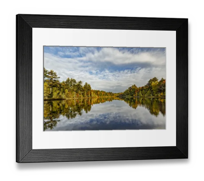 Framed Print : Irwin Lake, Hiawatha National Forest, Upper Peninsula of Michigan