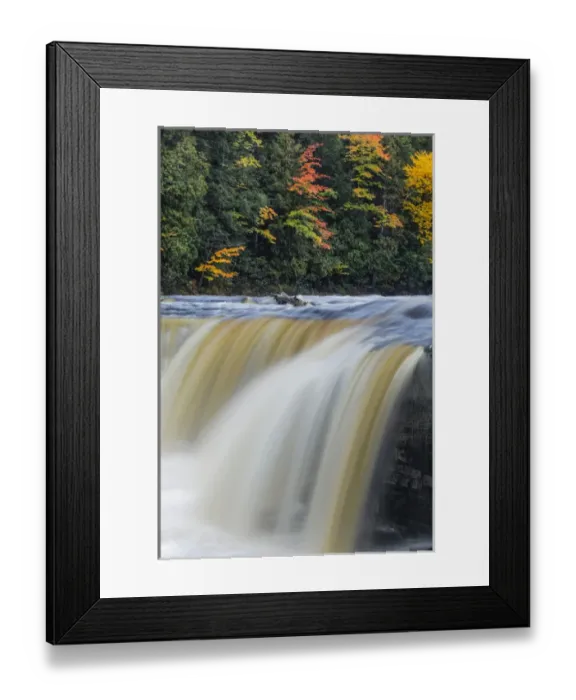 Framed Print : Tahquamenon Falls, Tahquamenon Falls State Park, Whitefish, Michigan, Upper Peninsula