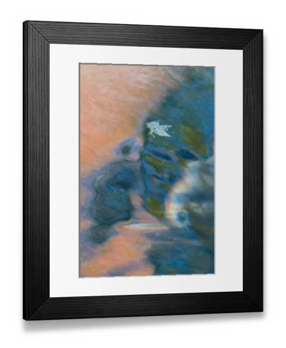 Framed Print : USA, Michigan, Upper Peninsula. Bond Falls reflections in fall Framed Print : USA, Michigan, Upper Peninsula. Bond Falls reflections in fall