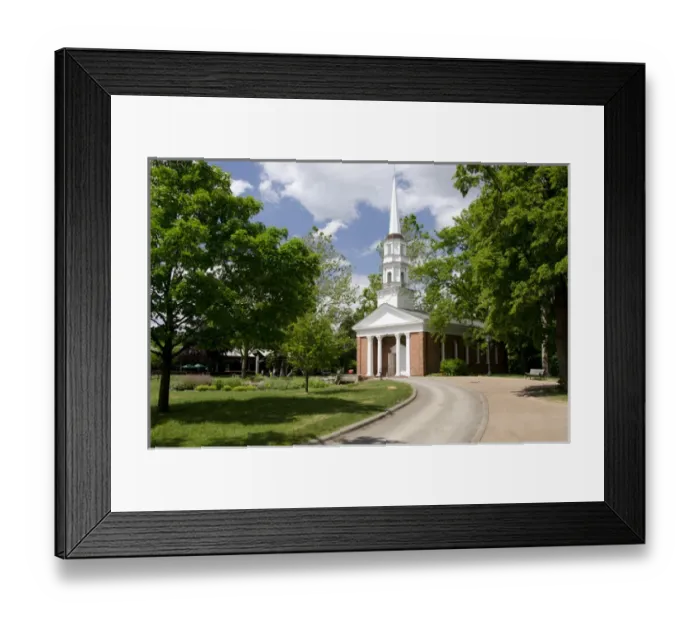 Framed Print : Michigan, Wyandotte. Greenfield Village, home to historical buildings dating back to 17th century Framed Print : Michigan, Wyandotte. Greenfield Village, home to historical buildings dating back to 17th century