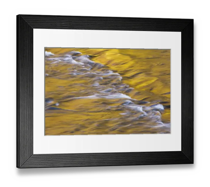 Framed Print : Golden light reflects off the Presque Isle River, Wisconsin Framed Print : Golden light reflects off the Presque Isle River, Wisconsin