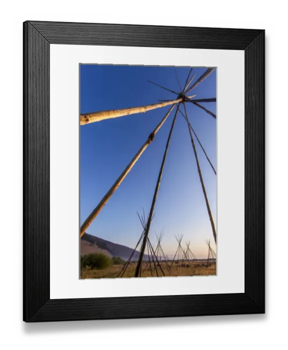 Framed Print : Site of Chief Joseph of the Nez Perce campsite at Big Hole National Battlefield, Montana Framed Print : Site of Chief Joseph of the Nez Perce campsite at Big Hole National Battlefield, Montana