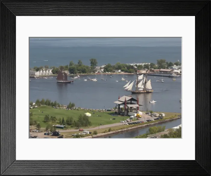 Framed Print : USA, Minnesota, Duluth, Duluth Harbor, Tall Ships Framed Print : USA, Minnesota, Duluth, Duluth Harbor, Tall Ships