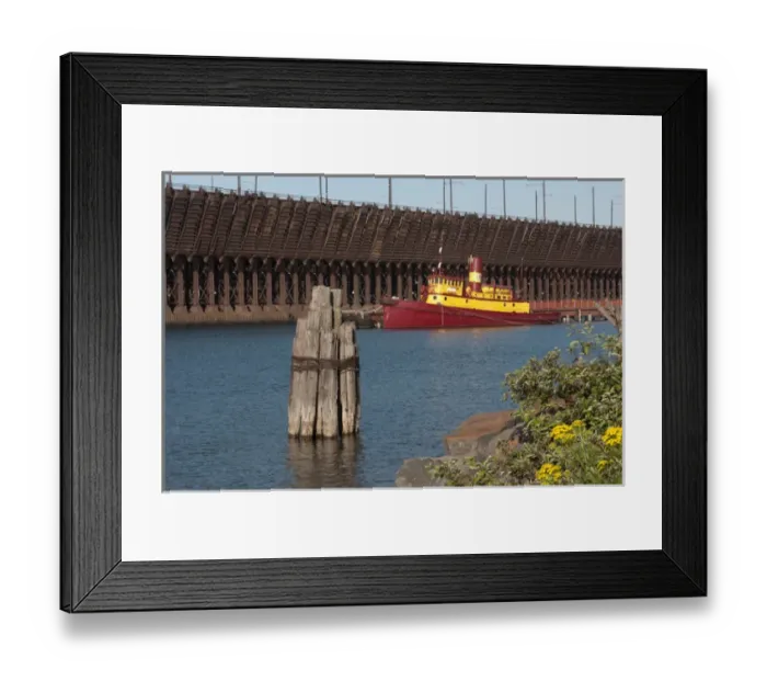 Framed Print : USA, Minnesota, Two Harbors, Edna G Framed Print : USA, Minnesota, Two Harbors, Edna G