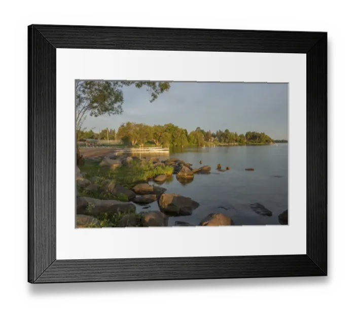 Framed Print : USA, Minnesota, Walker, Leech Lake