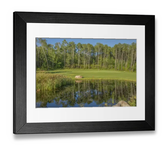 Framed Print : USA, Minnesota, Walker, Tianna Country Club