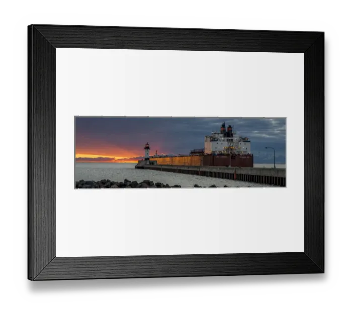 Framed Print : USA, Minnesota, Duluth, Lakewalk, Liftbridge Framed Print : USA, Minnesota, Duluth, Lakewalk, Liftbridge