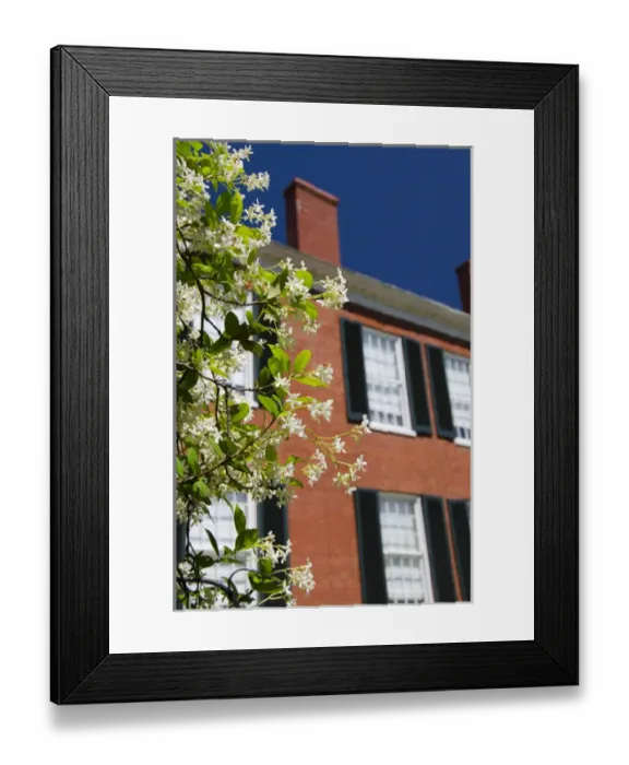 Framed Print : Mississippi, Natchez. Spring Pilgrimage, historic Antebellum home Rosalie c Framed Print : Mississippi, Natchez. Spring Pilgrimage, historic Antebellum home Rosalie c