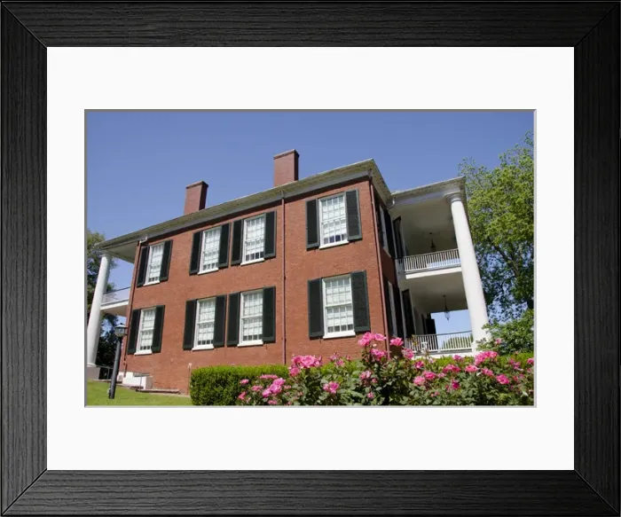 Framed Print : Mississippi, Natchez. Spring Pilgrimage, historic Antebellum home Rosalie c