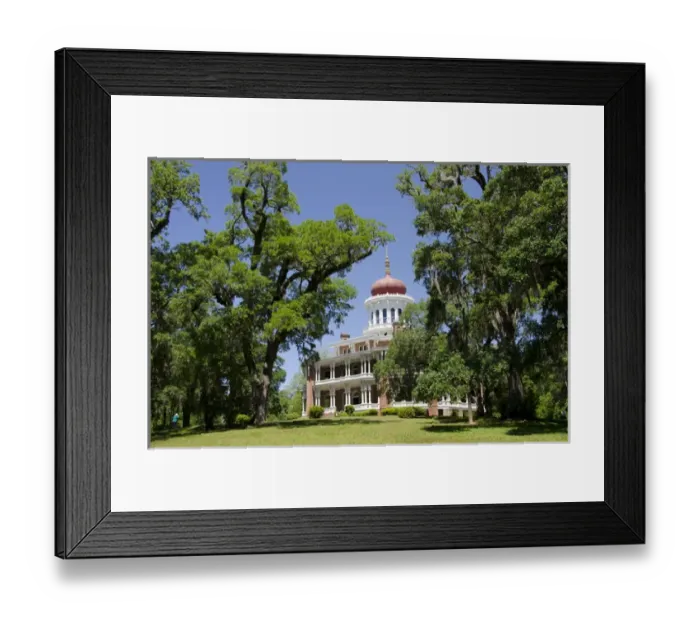 Framed Print : Mississippi, Natchez. Longwood historic home built in Oriental Villa style Framed Print : Mississippi, Natchez. Longwood historic home built in Oriental Villa style